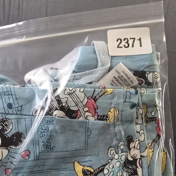 Women's Disney Mickey & Minnie Pajama Pants Sleepwear Multicolor Sz 16/18 - Picture 5 of 5
